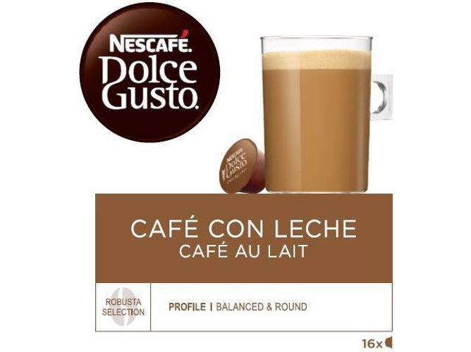Cápsulas Café DOLCE GUSTO Café con leche