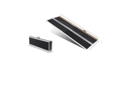 Rampa portátil para silla de ruedas, capacidad de 800 lb, superficie antideslizante, diseño plegable, 96 pulgadas OEM