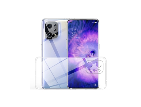 Funda Proteção Frente Verso para Oppo Oppo Find Find X5 Pro GIFT4ME Transparente