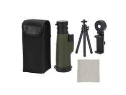 NEVEANCE Telescopio Monocular HD 10-30x50 con Enfoque Dual y Zoom para Observación de Aves y Viajes