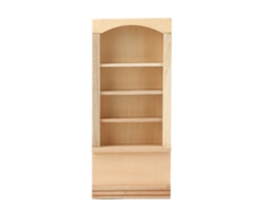 Estantería De Madera Para Casa De Muñecas A Escala 1:12 - Accesorio Móvil Para Armar
