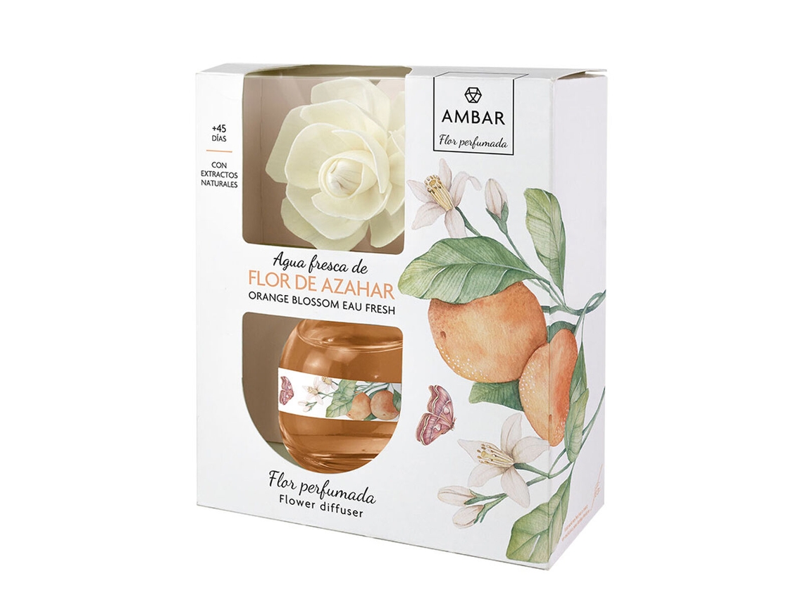 Ambientador Flor de Azahar Perlas Naranja (60 ml)
