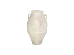 Ánfora de terracota, 47 kg, con 2 asas hechas a mano, 55x55x96 cm ALEXANDRA HOUSE LIVING