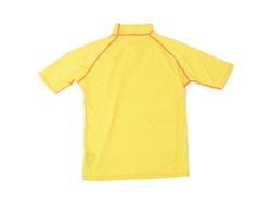 Camiseta de Surf de Manga Curta Logo Amarelo Xlsurf System
