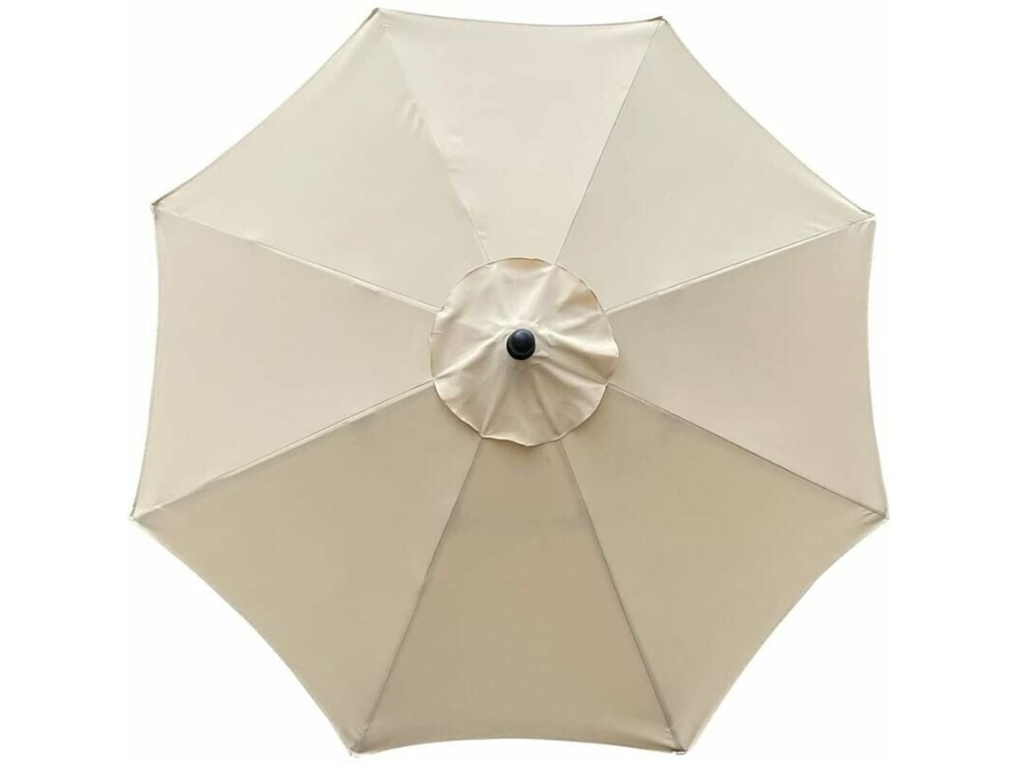 Elegante funda de repuesto para sombrilla de patio, funda universal para sombrilla de exterior con ranura de ventilación y doble costura.