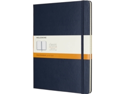 Bloc de Notas MOLESKINE Hardcover Azul (Pautado)