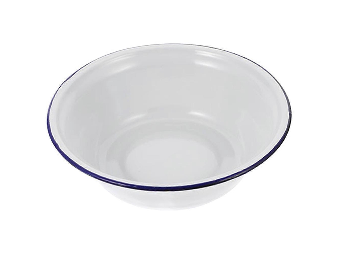 Cuenco De Esmalte Cuenco De Servir De Esmalte Irrompible Cuenco Redondo Para Mezclar Cuenco De Verduras Webake