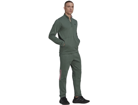 Chándale de Hombre para Fitness ADIDAS Chándal Zip Verde (shoes//eu/M)