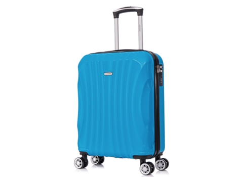 Maleta de Cabina ABS RAYKONG Semi-rígida Turquesa (55x38x23cm - 45L)