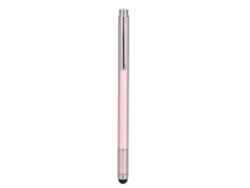 Lápiz óptico 2 funcional, compacto y práctico para iOS, Kindle y iPhone, color rosa y dorado claro.