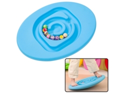 Tabla de equilibrio sensorial para niños, pelotas de goma, 5 piezas, azul B.active
