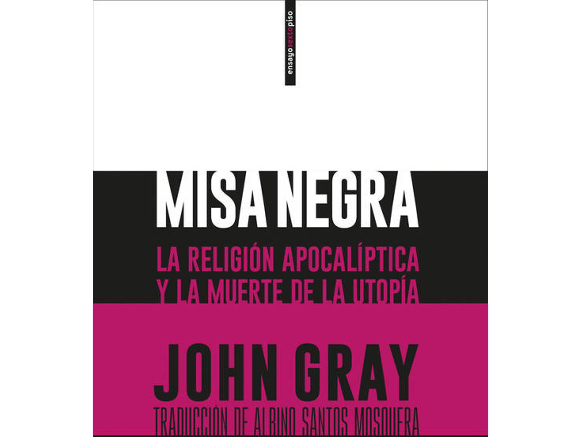Libro Misa Negra de John Gray (Español)