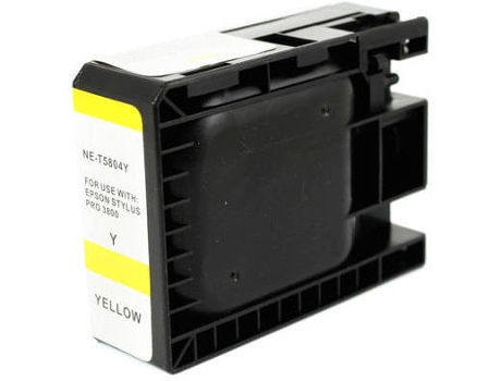Cartucho para Epson t5804 Amarillo Tinta de Pigmento c13t580400