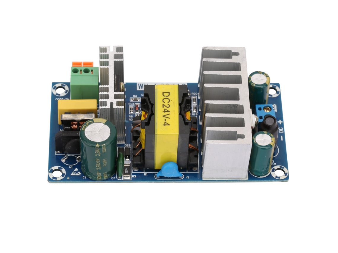 Módulo De Fuente De Alimentación Conmutada Dc2412 De 100 W, Entrada Ac85-245 V, Salida Dc24 V 4-6 A Con Protecciones.