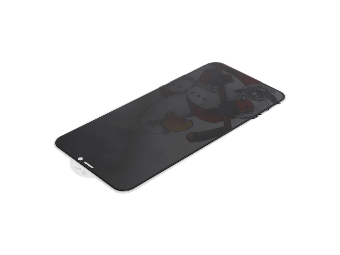 Funda para iPhone 12 con protección de metal cepillado.