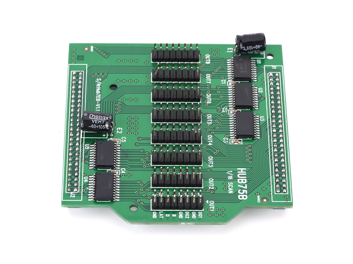 2026velora-adaptador Tarjeta Conversor Sistema Control Pantalla Led Con 8 Interfaces De Salida