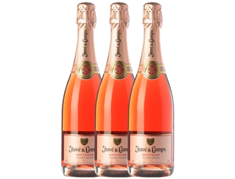 Espumante JUVÉ Y CAMPS Juvé Y Camps Rosé Pinot Negro Brut Cava Joven (0.75 L - 3 unidades)