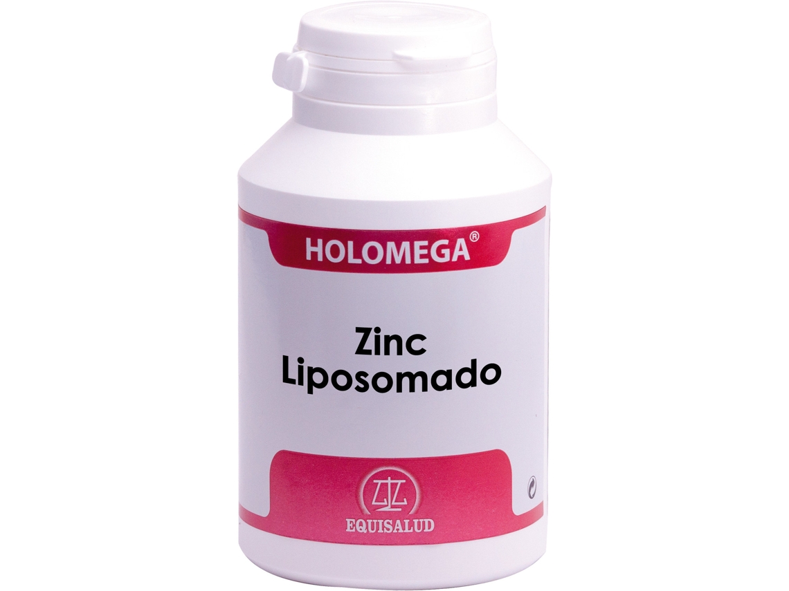 Complemento Alimentar EQUISALUD Holomega Zinc Liposomado 180 Cápsulas (Mango, Açai, Té Verde, Frambuesa)