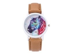 Reloj De Mujer De Cuarzo Moda Estudiante Zhoulianfa F-460a Beige