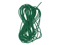 Vlrla-2026cuerda Elástica 2.1mm 5m Latex Solido Alto Resistencia Para Entrenamiento Tenis Deportes Al Aire Libre Verde