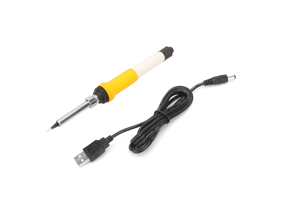 Soldador Eléctrico Portátil Usb De 12v 60w Para Reparación De Pcb Y Diy Smd