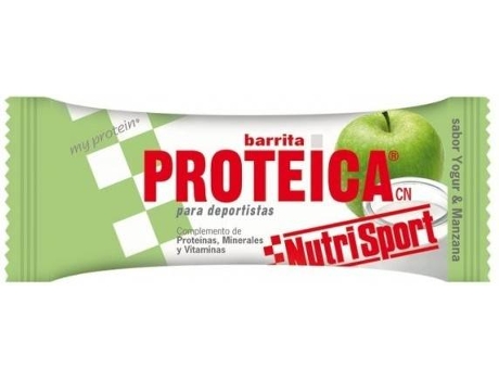 Barrita Proteica NUTRISPORT Y-Manzana (12 Unidades)