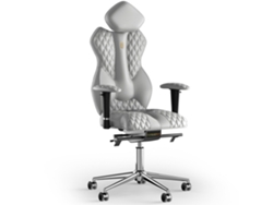 Silla de Oficina KULIK Royal Stitching Cuero (Branco -130x50x50cm)