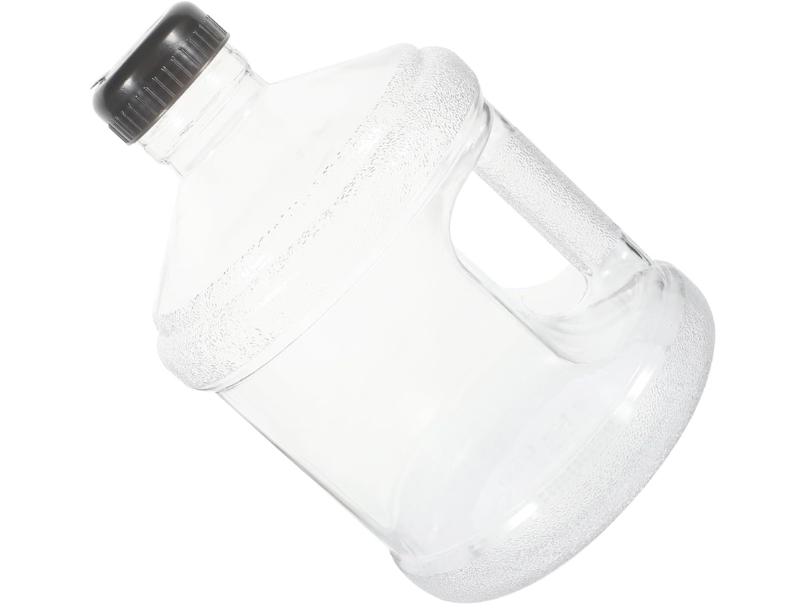 Botella de agua portátil de 3 litros para uso en exteriores, fabricada en policarbonato ligero y duradero.