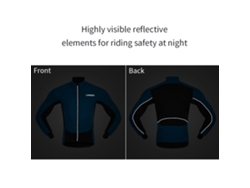 Chaqueta De Ciclismo De Invierno Impermeable Y Cálida Para Hombre, Forro Polar Polar, Para Mtb Y Ciclismo Deportivo.
