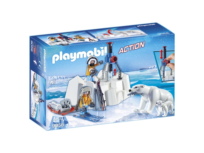 PLAYMOBIL Sports & Action: Exploradores con osos polares (Edad Mínima: 4)