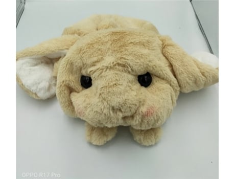Bebé Niños Grandes Orejas Largas Conejito de Peluche Suave Peluche Cáscara de Piel Marrón