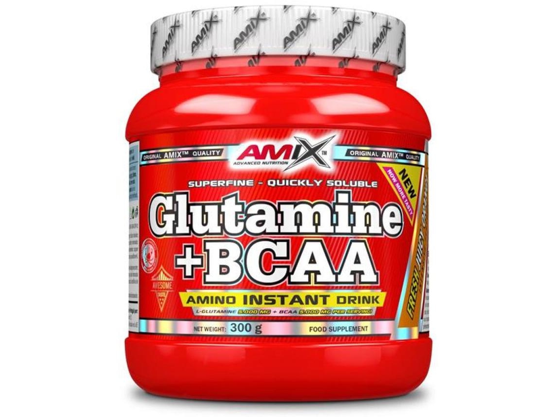 Glutamine + Bcaa 300 Gr Naranja