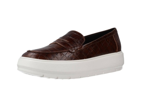 Zapatos de Mujer GEOX Kaula Piel Marrón (39)