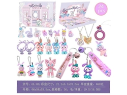 Calendario De Adviento De Navidad Sanrio Kuromi My Melody Music Caja Sorpresa Labubu Stellalou