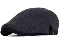 Boina de hombre SFUSHOS, lana, vintage