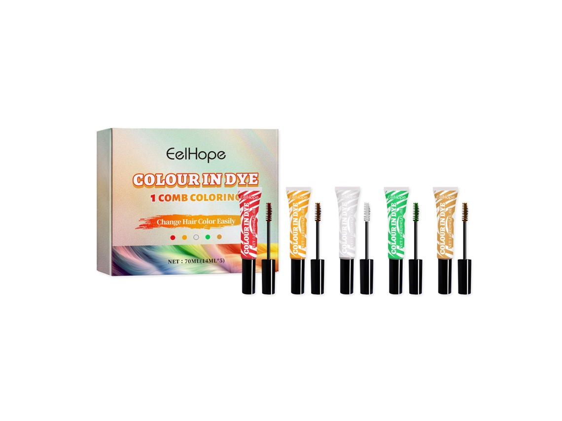 Kit de tinte temporal para el cabello de Halloween