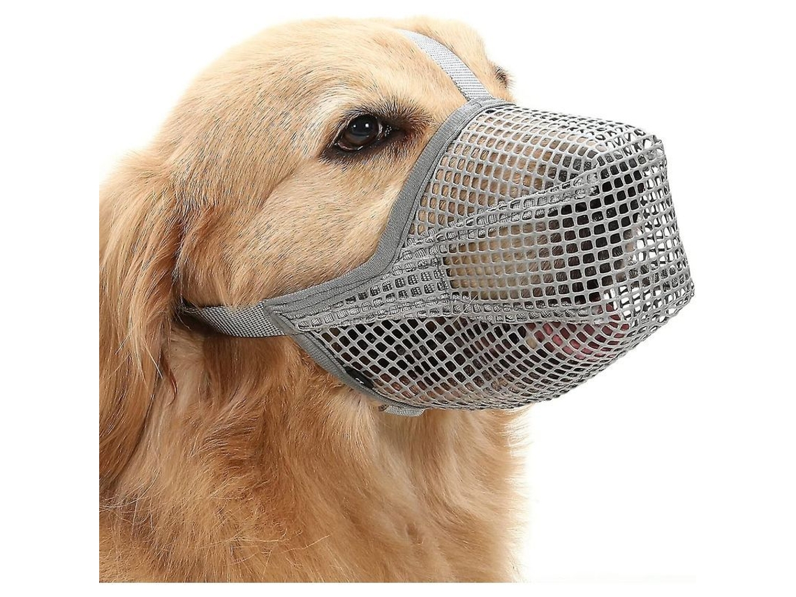 2026-boca Para Perros Con Cintas Ajustables, Malla Suave Para Pequeños, Medianos Y Grandes Perros