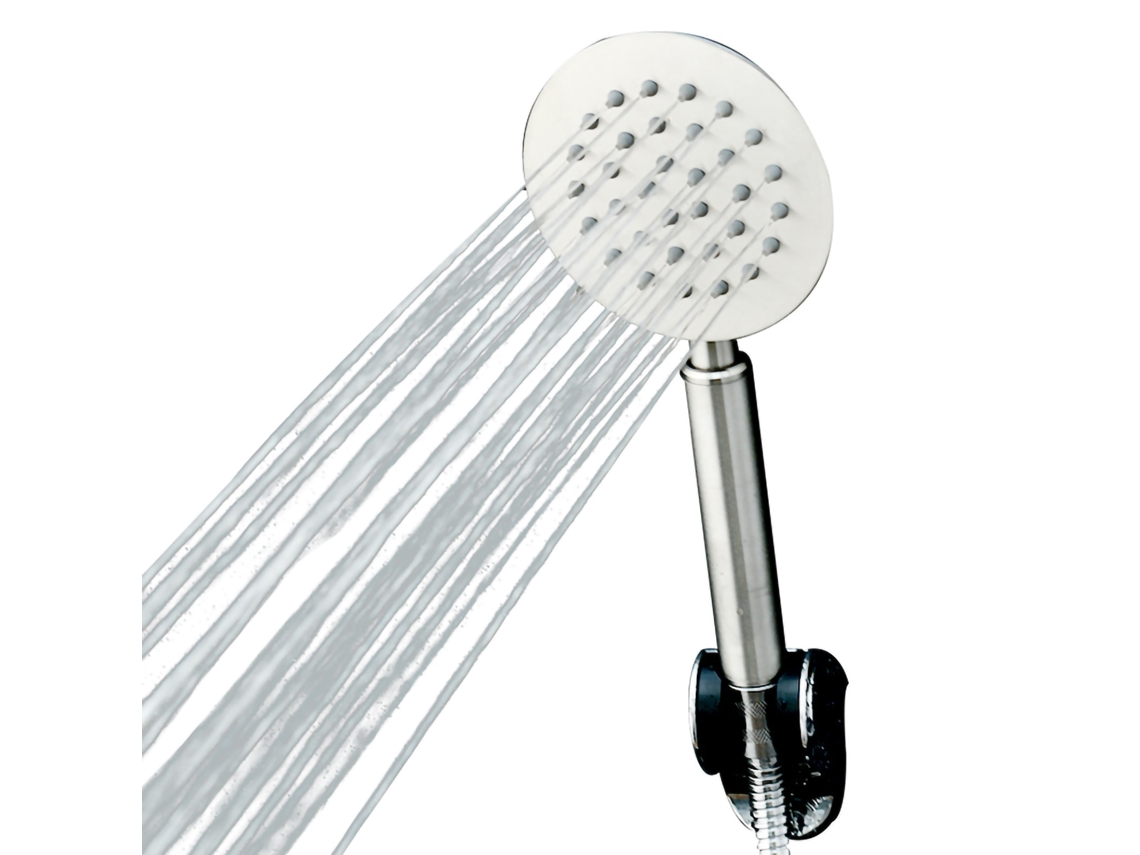 Ducha de mano de acero inoxidable de alta presión de 10 cm