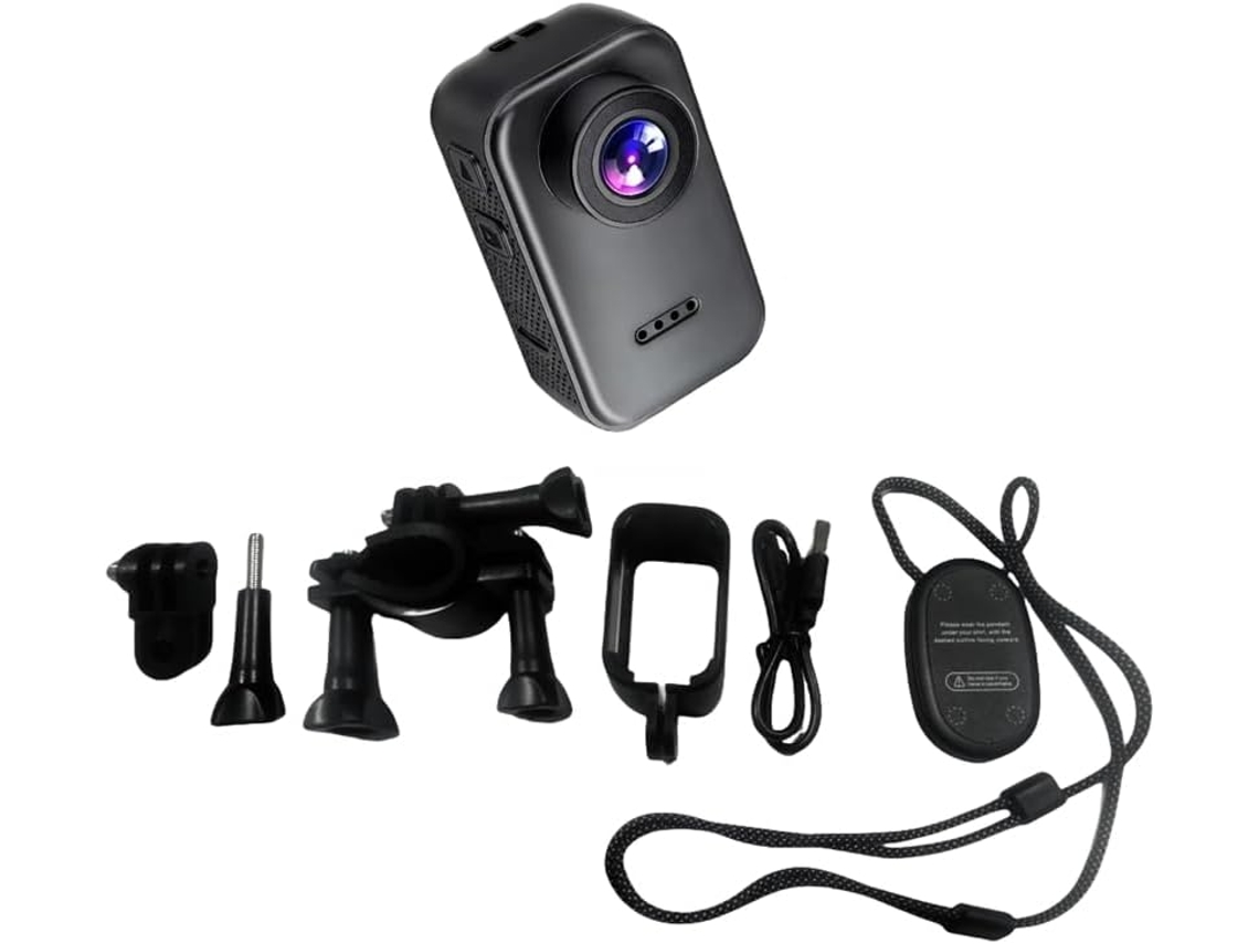 Minicámara Portátil Impermeable De 1,47 Pulgadas Y 1080p, Grabadora De Vídeo Para Deportes.