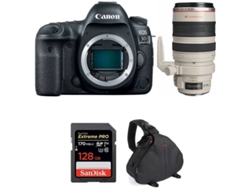 Kit Cámara Reflex CANON EOS 5D Mark IV + EF 28-300mm f/3.5-5.6L IS USM + SanDisk 128GB + Bolsa