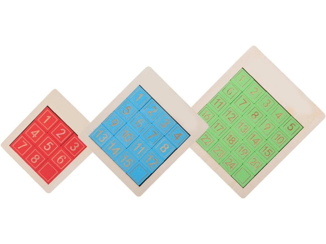 Juego De Rompecabezas Digital Deslizante De 3 Piezas Para Niños Y Niñas