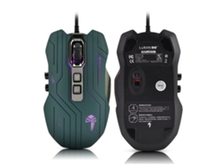 Mouse Gamer (3200dpi Programável) Luom G5 Mouse Gamer Com Fio Programável (verde)