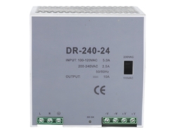 Fuente De Poder Ac A Dc 240w Transformador Interruptor Rail Din Protección Contra Sobrecarga 100-240v