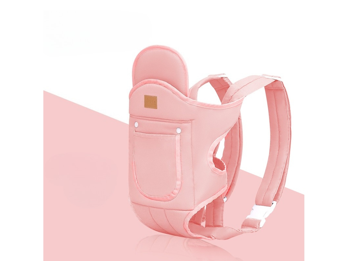 Portabebés Panoona apto para recién nacidos y niños pequeños (3-14 kg) Rosa