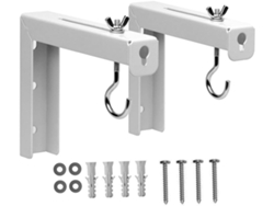 Soportes Metálicos De Pared Para Pantalla De Proyección, Juego De 2, Soportes De Montaje En Techo