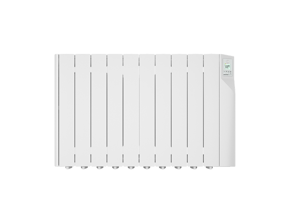 Emisor Termoeléctrico 10 Elementos Cálidahome Sentinel 1500w, Fluido de Alta Transferencia 150 W/elemento, Detector de Presencia, Habitaciones de 15–20 m²