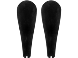 Soportes Hombro Negros Aterciopelados Perchas Engrosado Ensanchado Deformación Abrigos Chaquetas Accesorios