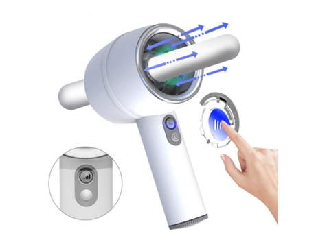 Masturbador de silicona telescópico automático para hombres (blanco) VEANXIN