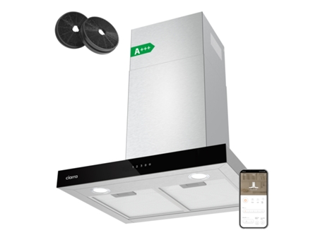 Campana de Pared CIARRA CBCS6102 (650m3/h - 60 cm - Inox)