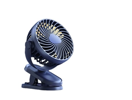 Ventilador Recargable WEIMAI Portátil USB con Mini Clip Azul